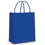 Sacola de Papel GG Azul Royal - 39x32x16cm - 10 unidades - Cromus