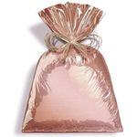 Saco Metalizado Rose Gold 45x59cm - 25 unidades - Cromus