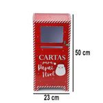 Caixa de Correio Decorativa - Cartas para Noel - 50x23cm - 1 unidade - Cromus