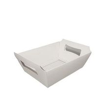 Cesta de Papel P 9,5x14x5cm - Branco - 10 Unidades - ASSK