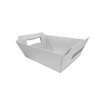 Cesta de Papel P 9,5x14x5cm - Branco - 10 Unidades - ASSK