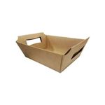 Cesta de Papel P 9,5x14x5cm - Kraft - 10 Unidades - ASSK