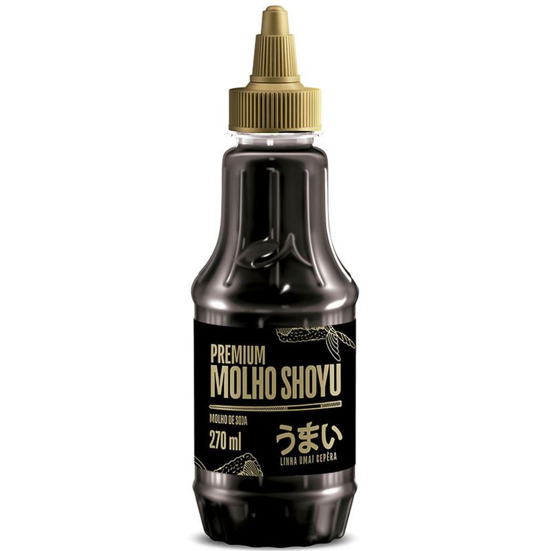 Molho Shoyu Premium Umai 270ml - Cepêra