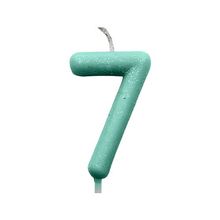 Vela Candy Verde Nº 7 - 1 Un