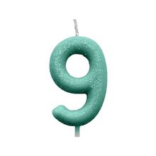 Vela Candy Verde Nº 9 - 1 Un