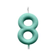 Vela Candy Verde Nº 8 - 1 Un