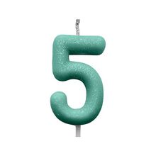 Vela Candy Verde Nº 5 - 1 Un