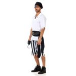 Fantasia Pirata Masculino Black Adulto com Bandana e Tapa Olho M