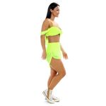 Top Verde De Tule Transparente Para Carnaval Abrakadabra
 M