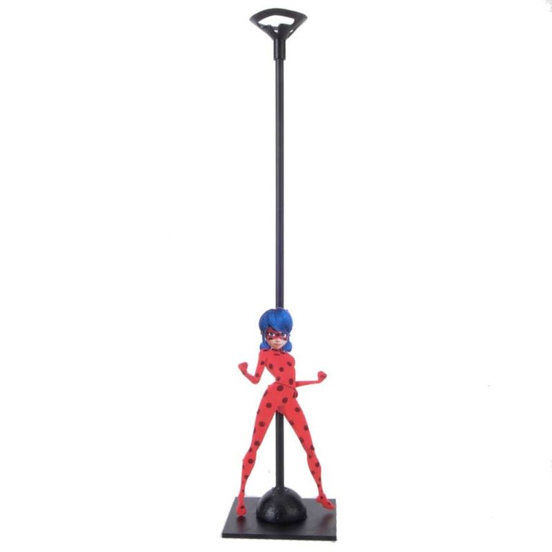 Festa Miraculous LadyBug - Enfeite de Mesa Porta Balão Miraculous Ladybug