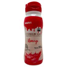 Cobertura para Sorvete Morango 190g - Marvi