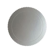 Cakeboard Prata - Silverplastic - 18cm