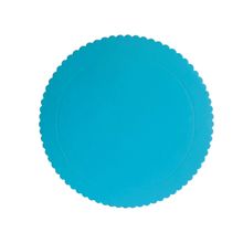 Cakeboard 18cm Azul Bebe - Silverplastic