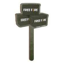 MDF Píck Decorativo Caixas Army Free Fire - Festcolor - 1Un