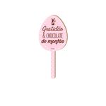 MDF Pick Decorativo Páscoa Gratidão - Festcolor - 1Un