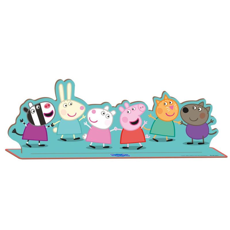 MDF Enfeite de Mesa Peppa Pig - Festcolor - 1Un