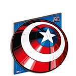 MDF Quadro Decorativo Capitão América Avengers - Festcolor - 1Un