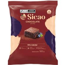 Chocolate em Pó 70% Cacau 500g - Sicao