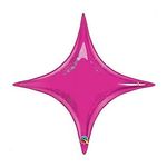 Balão Qualatex 20" - Shape Solto - Starpoint Magenta - 1 Un