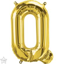 Balão Qualatex 34" - Letra - Q Ouro - 1 Un