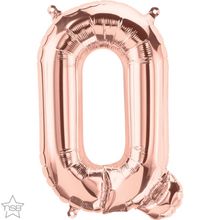 Balão Qualatex 34" - Letra - Q Ouro Rosê - 1 Un