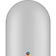 Balão Qualatex 646Q Prata - Liso Látex - 50 Un