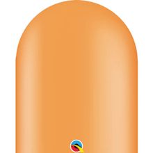 Balão Qualatex 646Q Laranja - Liso Látex - 50 Un