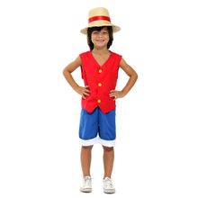 Fantasia One Piece Luffy Infantil Cosplay Abrakadabra Fantasias