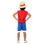 Fantasia One Piece Luffy Infantil Cosplay Abrakadabra Fantasias G