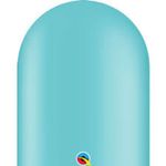 Balão Qualatex 646Q Azul Carbono - Liso Látex - 50 Un