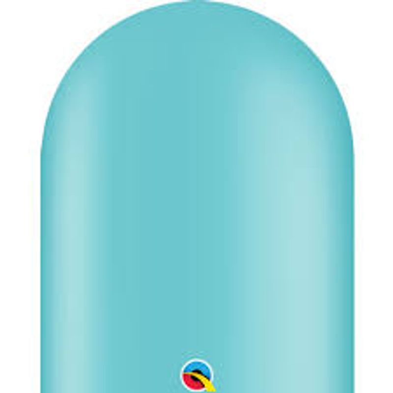 Balão Qualatex 646Q Azul Carbono - Liso Látex - 50 Un