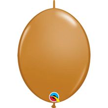 Balão Qualatex 6" - Q-Link Marrom Mocha - Liso Látex - 50 Un