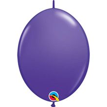 Balão Qualatex 6" - Q-Link Violeta - Liso Látex - 50 Un