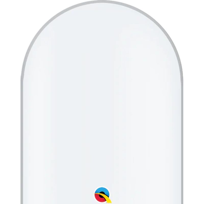 Balão Qualatex 646Q Diamante Transparente - Liso Látex - 50 Un