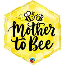 Balão Qualatex 20" - Hexagono - Mother To Bee - 1 Un