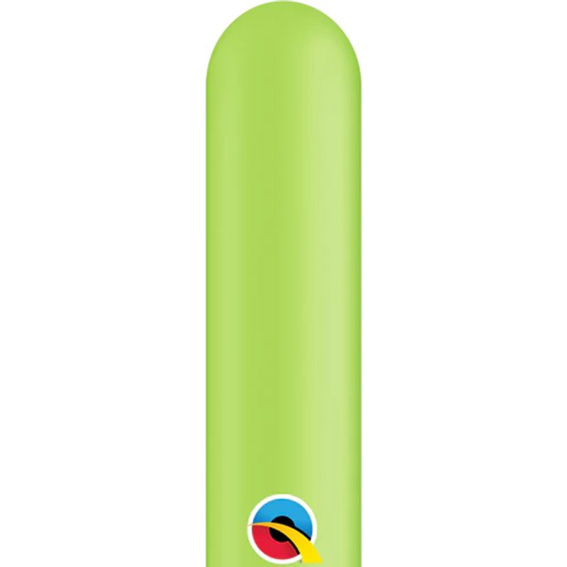 Balão Qualatex 321Q Verde Lima - Liso Látex - 100 Un