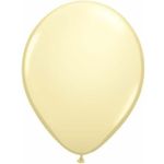 Balão Qualatex 11" - Redondo Marfim Ac - Liso Látex - 100 Un