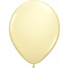 Balão Qualatex 11" - Redondo Marfim Ac - Liso Látex - 100 Un