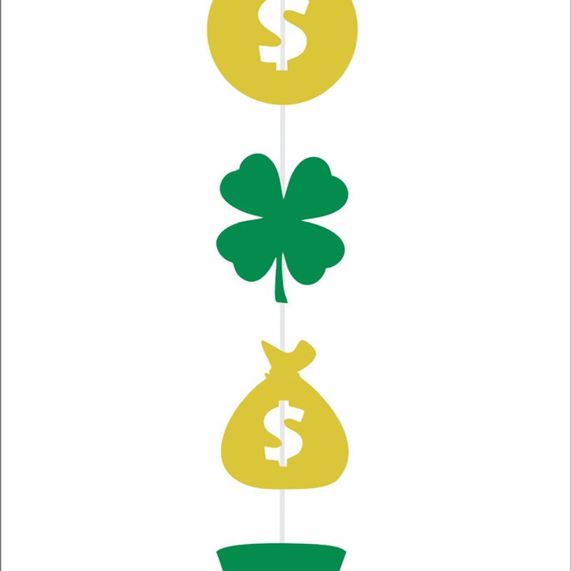Móbile Decorativo St. Patrick's Day 80cm - 1 unidade