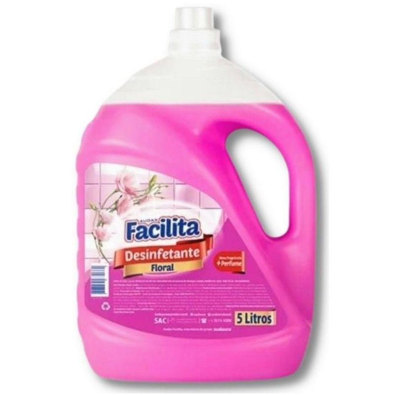 AUDAX DESINFETANTE FLORAL FACILITA C/5LT