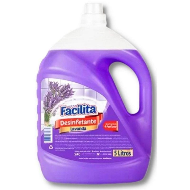 AUDAX DESINFETANTE LAVANDA FACILITA C/5LT