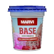 Sabor em Pó Coco Branco 100g - Marvi