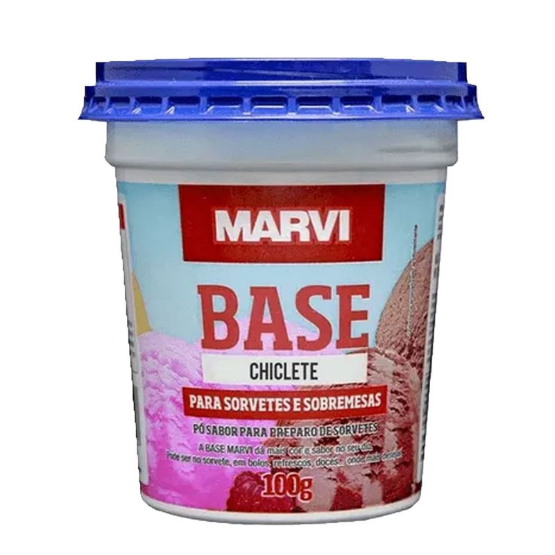 Sabor em Pó Chiclete 100g - Marvi