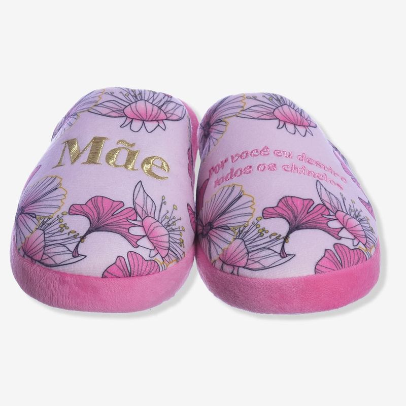 Chinelo Mãe Floral - Zonacriativa 33/34/35