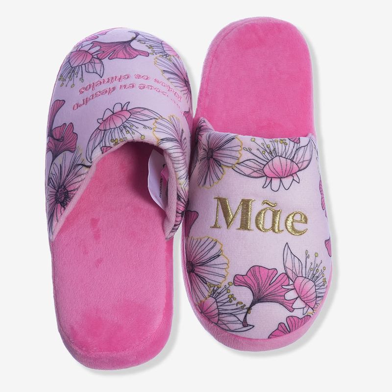 Chinelo Mãe Floral - Zonacriativa 33/34/35