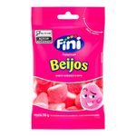 Bala de Gelatina Beijos de Morango 35g - Fini