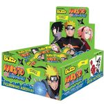 Chiclete Buzzy Naruto Shippuden Hortelã c/90 - Riclan