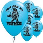 Balão Qualatex 11" Azul Ovo Star Wars: You Are My Father - 25 Un