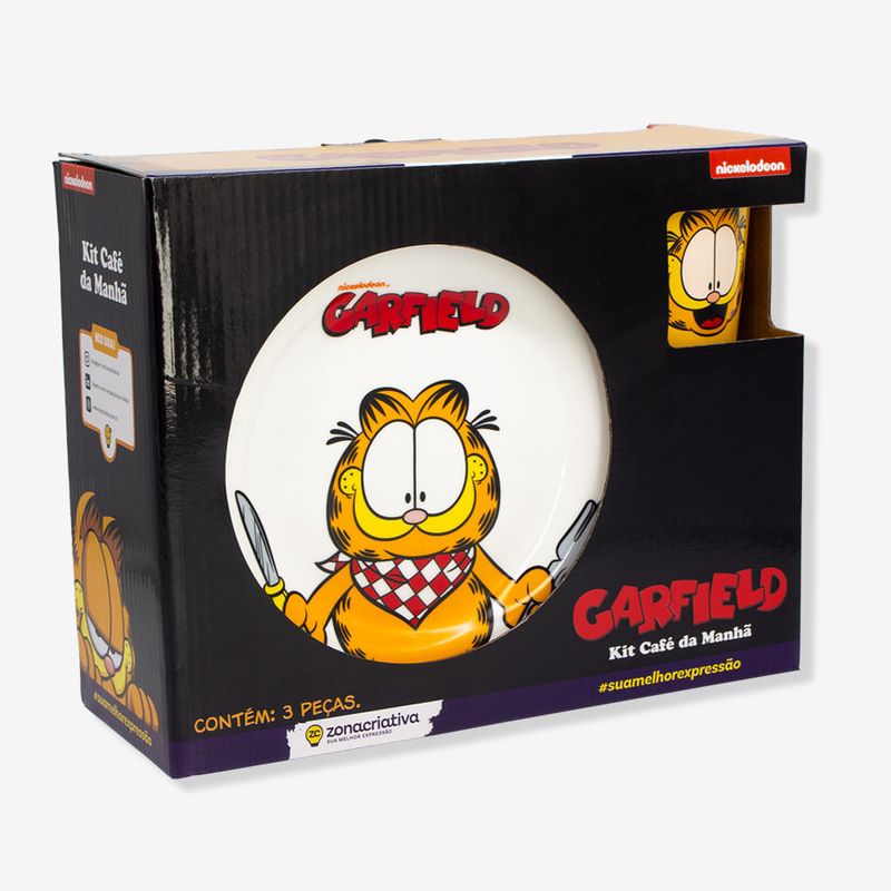 Kit Alimentação Garfield