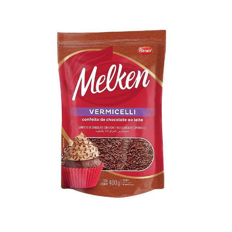 Vermicelli Chocolate Ao Leite Melken - 400g Harald - magazine 25